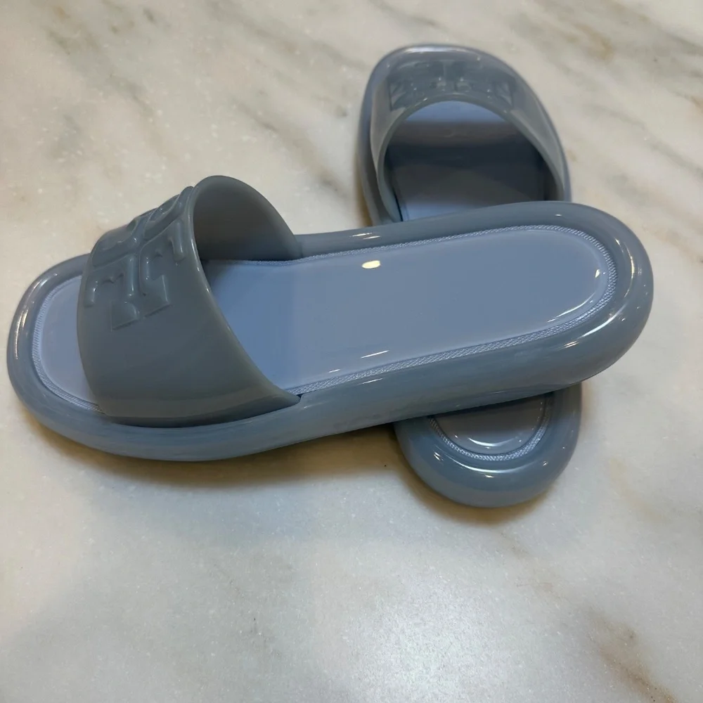 Tory Burch Bubble Jelly Slide Sandals - Picture 4 of 4